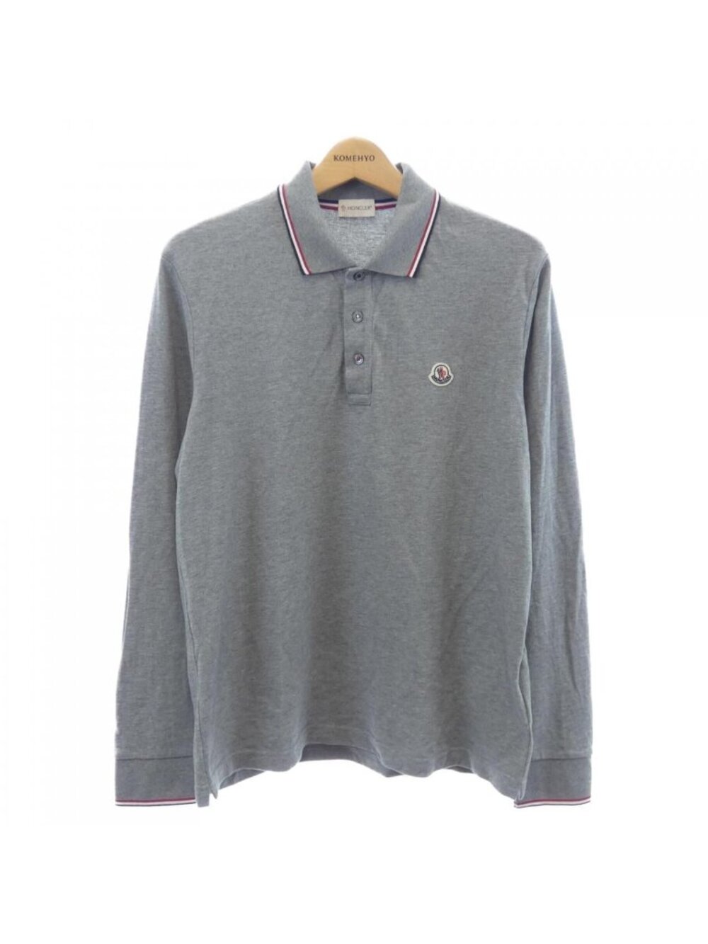 Moncler Polo Gray